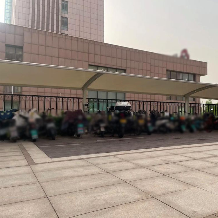 留坝县膜结构电动车棚